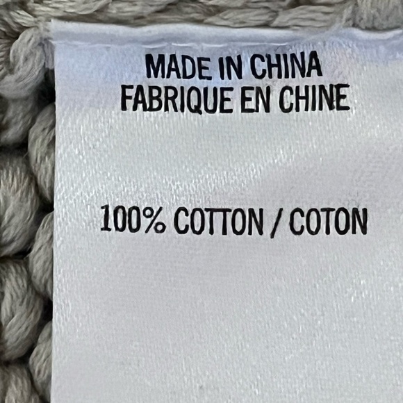 THEORY GABY CROP SLEEVE COLLARED COTTON CARDIGAN TAN SZ MED LUXURY SUMMER RESORT - Picture 3 of 6